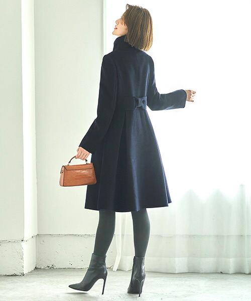 楽天市場】【50％OFFバーゲン価格】ウールコート ウール100% ロング