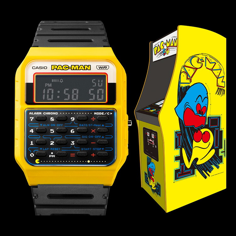 楽天市場】CASIO CLASSIC カシオクラシック パックマン コラボモデル