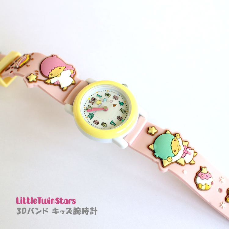 楽天市場】キキララ リトルツインスターズ 子供用 腕時計 女の子