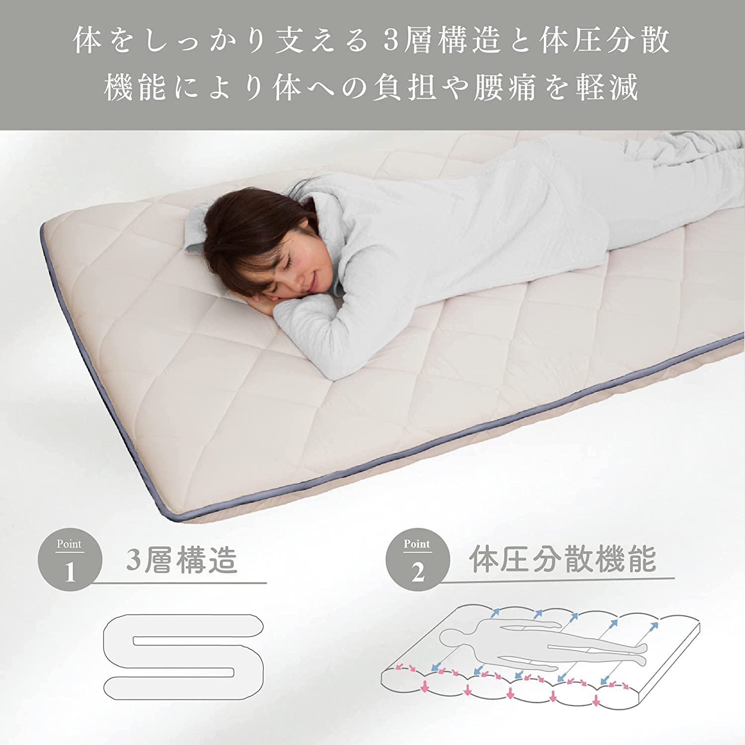 楽天市場】【安心の国内製造】日本製 敷布団 日葵(HIMARI) シングル