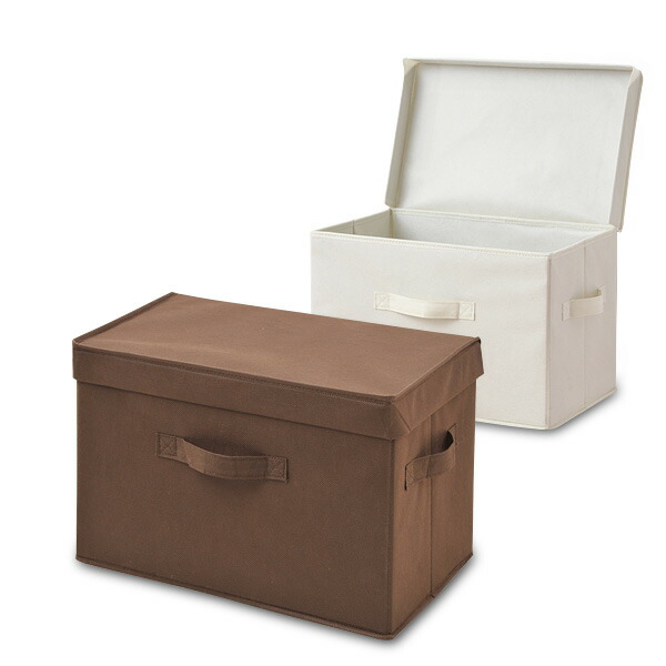 楽天市場】2個セット 収納ボックス フタ付き 折りたたみ カラー