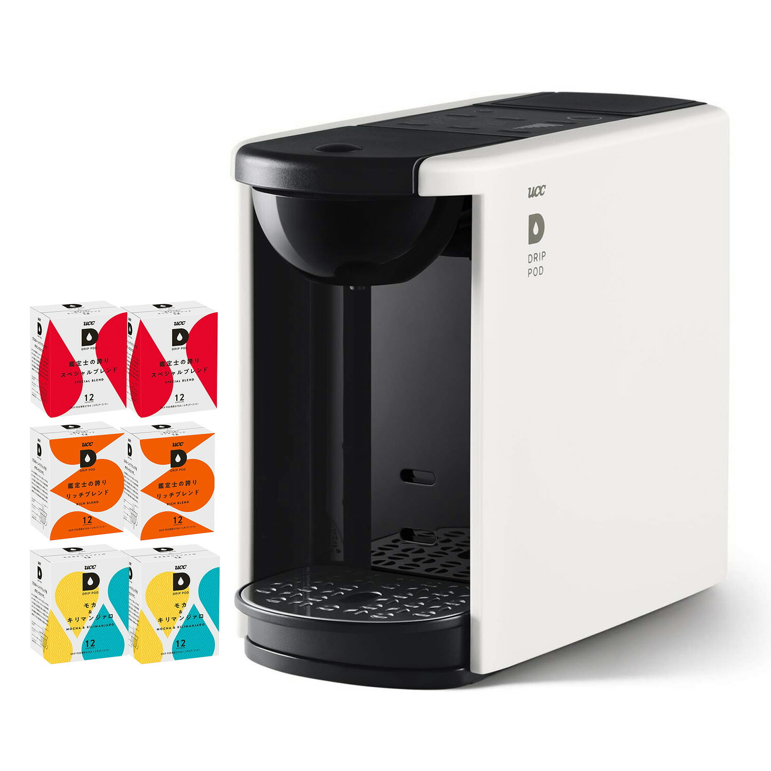 楽天市場】カプセル式コーヒーメーカー ドリップポッド DRIP POD