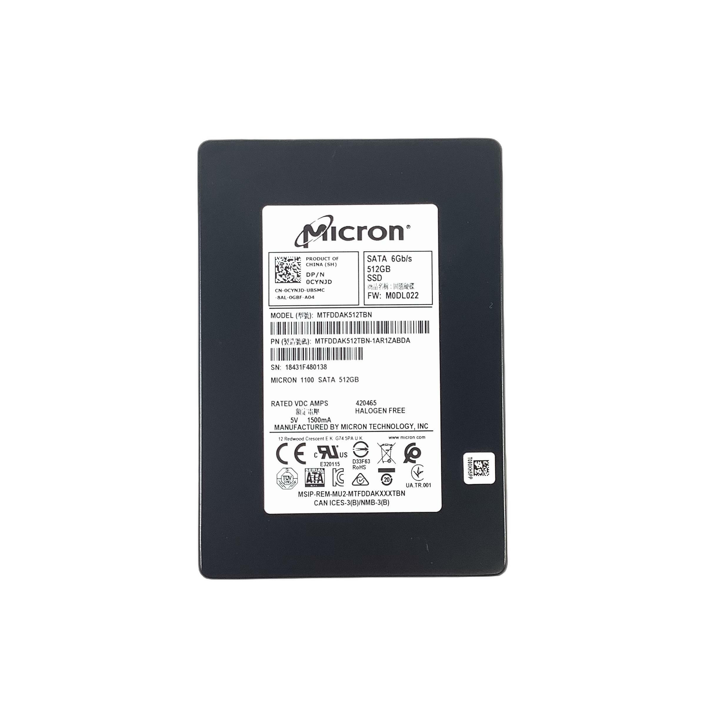 楽天市場】R002-Micron 2.5インチ 512GB SATA SSD 1点 厚み7ミリ SATA