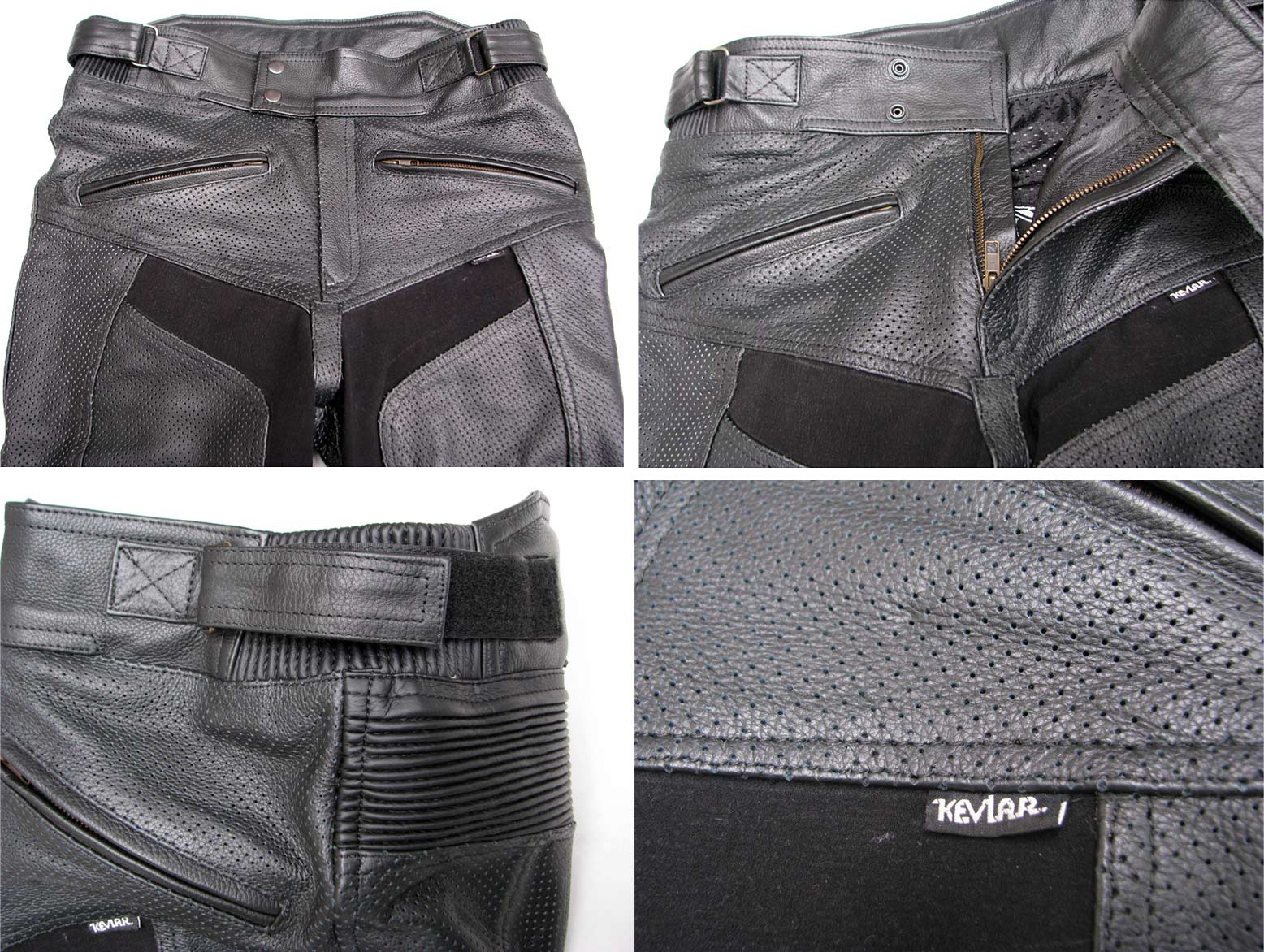 楽天市場】MP09 本革 パンチングレザーパンツ メッシュ【牛革】革