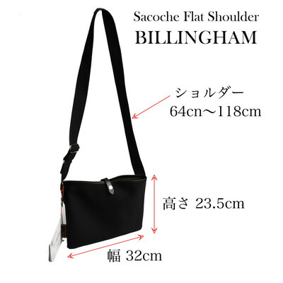 楽天市場】Billingham ビリンガム サコッシュ フラット ショルダー