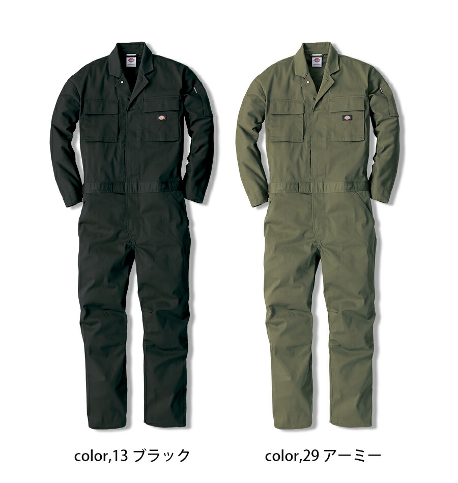 楽天市場】ディッキーズ つなぎ ツナギ 長袖 続服 レディース メンズ