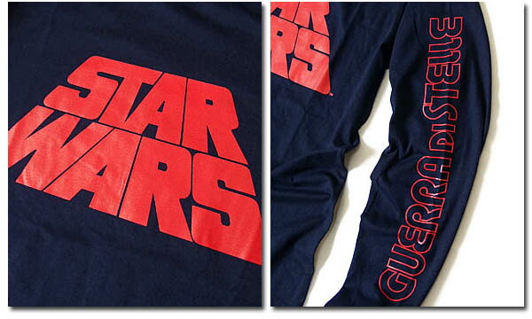 楽天市場】スターウォーズ Tシャツ メンズ ロンT 長袖 ネイビー ダース