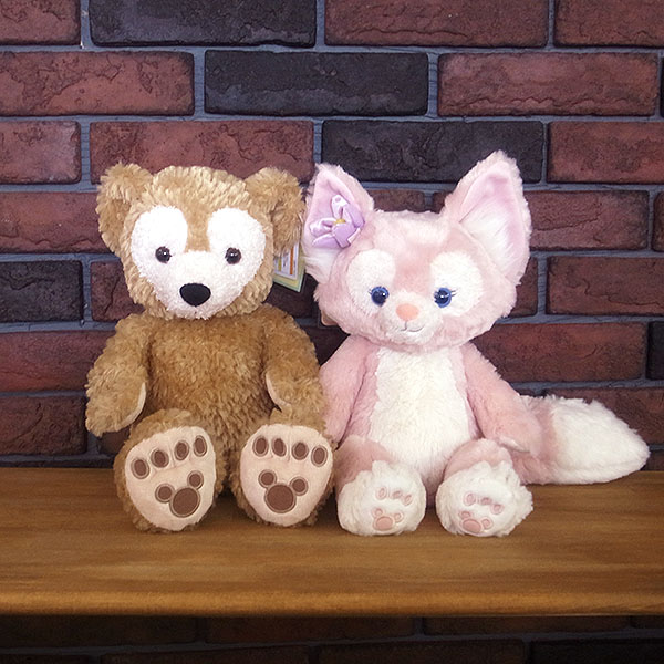 楽天市場】リーナベル ＆ ダッフィー ぬいぐるみ Sサイズ 2体セット