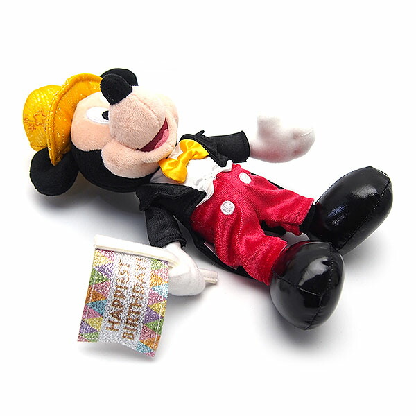 楽天市場】ミッキー ぬいぐるみバッジ ハッピーバースデー バッグ