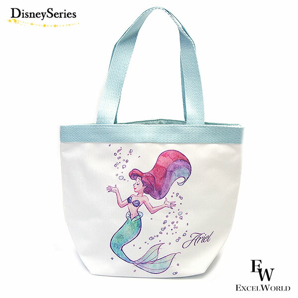 楽天市場】アリエル バッグ ミニトート リトルマーメイド ランチバッグ