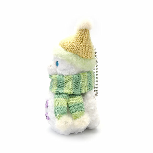 楽天市場】オルメル ぬいぐるみチャーム 雪だるま 冬らしいデザインの