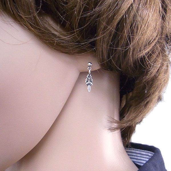 楽天市場】クロムハーツ ピアス CHROME HEARTS ドロップ スタック