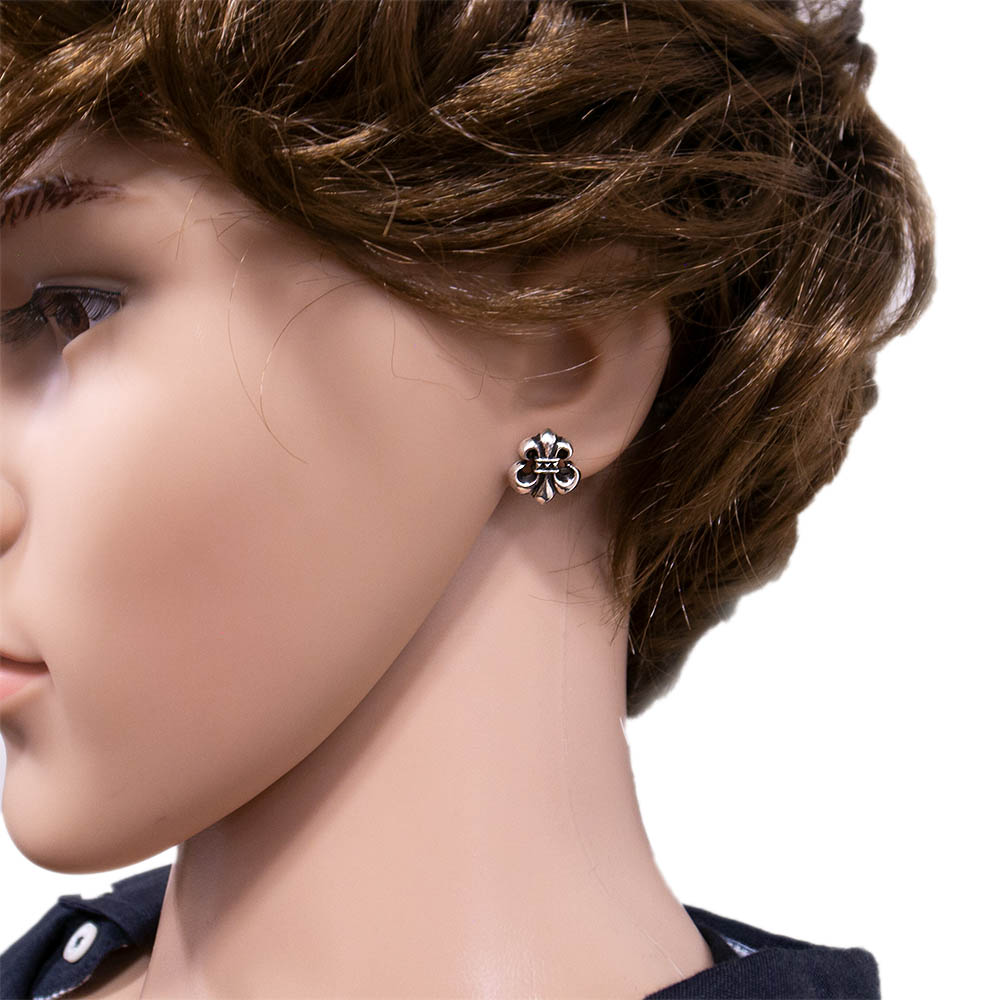 楽天市場】クロムハーツ ピアス スタッド BSフレア ラージ CHROME