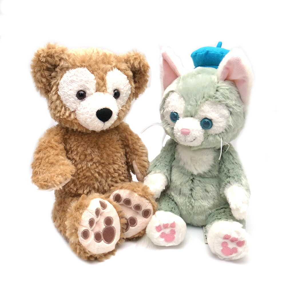 楽天市場】ダッフィー＆ジェラトーニ ぬいぐるみ Sサイズ ダッフィーの