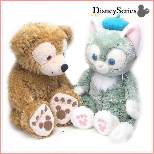 楽天市場】ダッフィー＆ジェラトーニ ぬいぐるみ Mサイズ ペアセット