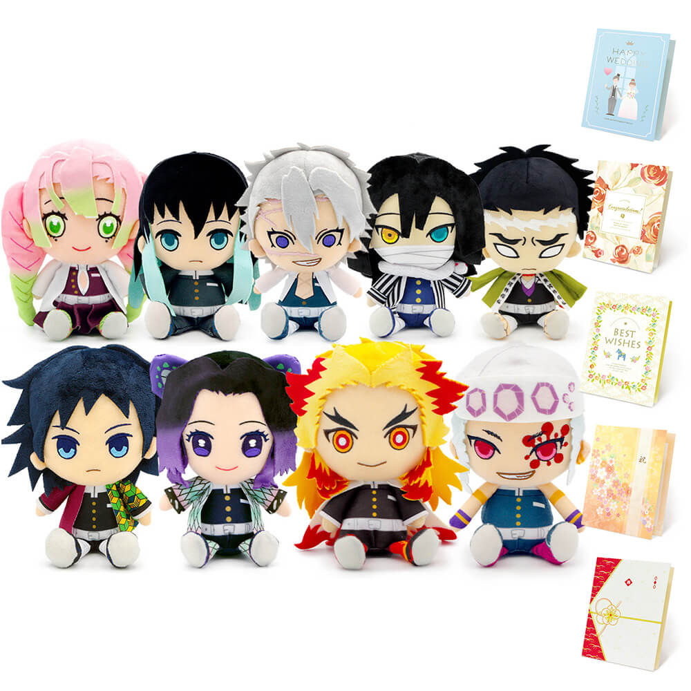 楽天市場】祝電 誕生日 ぬいぐるみ ｢鬼滅の刃 Chibiぬいぐるみ 柱ver