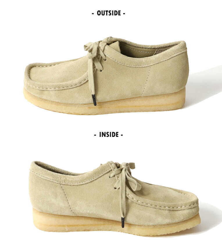 楽天市場】CLARKS / クラークス clks004 WALLABEE C/O & NEW