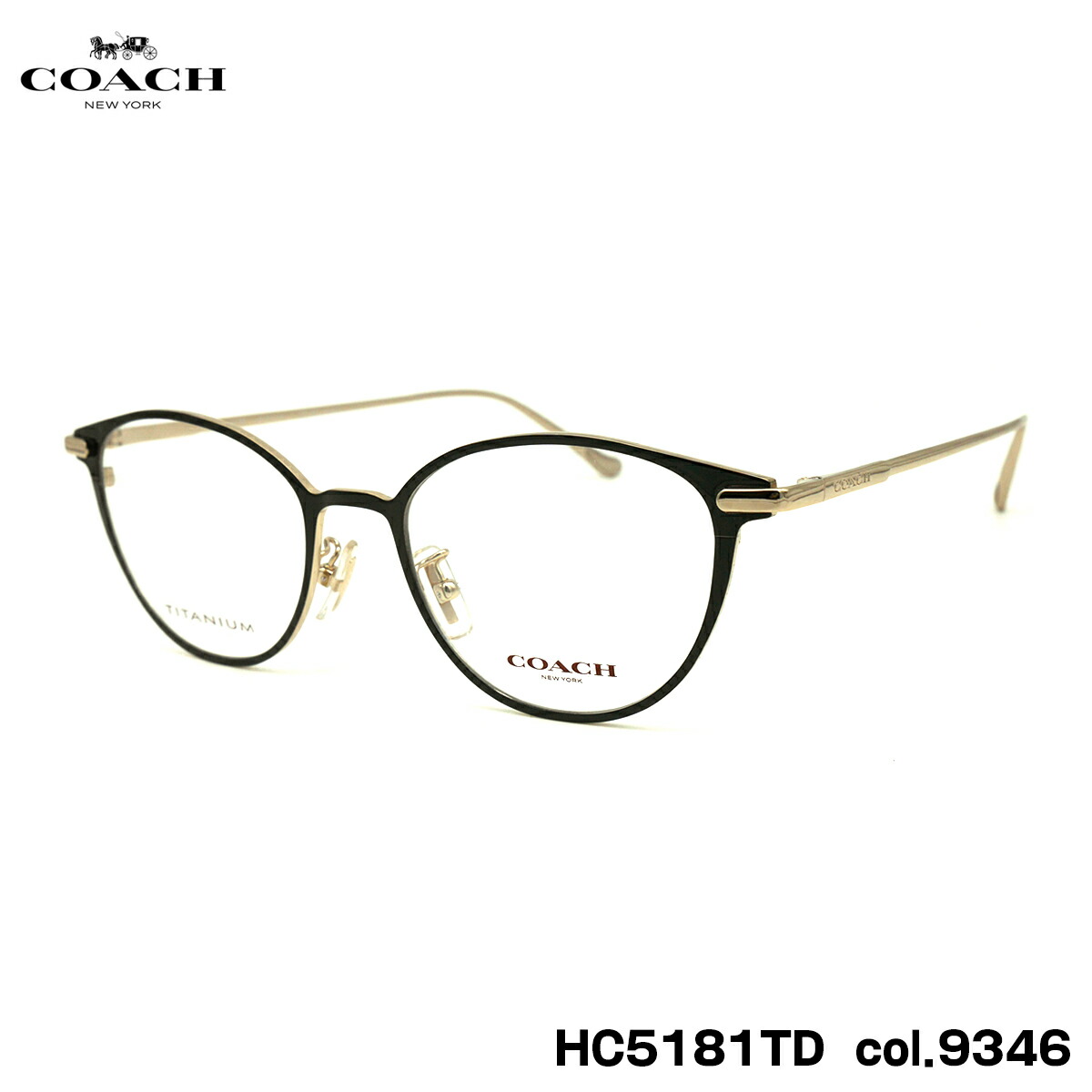 楽天市場】コーチ メガネ HC5181TD col.9346 51mm COACH アジアン