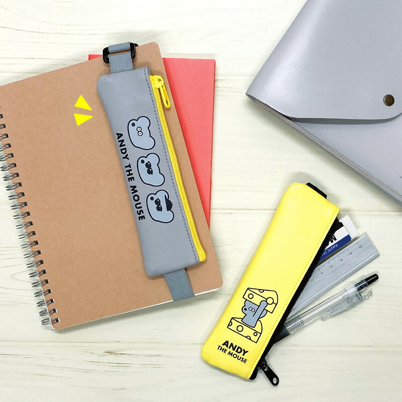 楽天市場】ねずみのANDY ブックバンド ペンケース | 松本せいじ