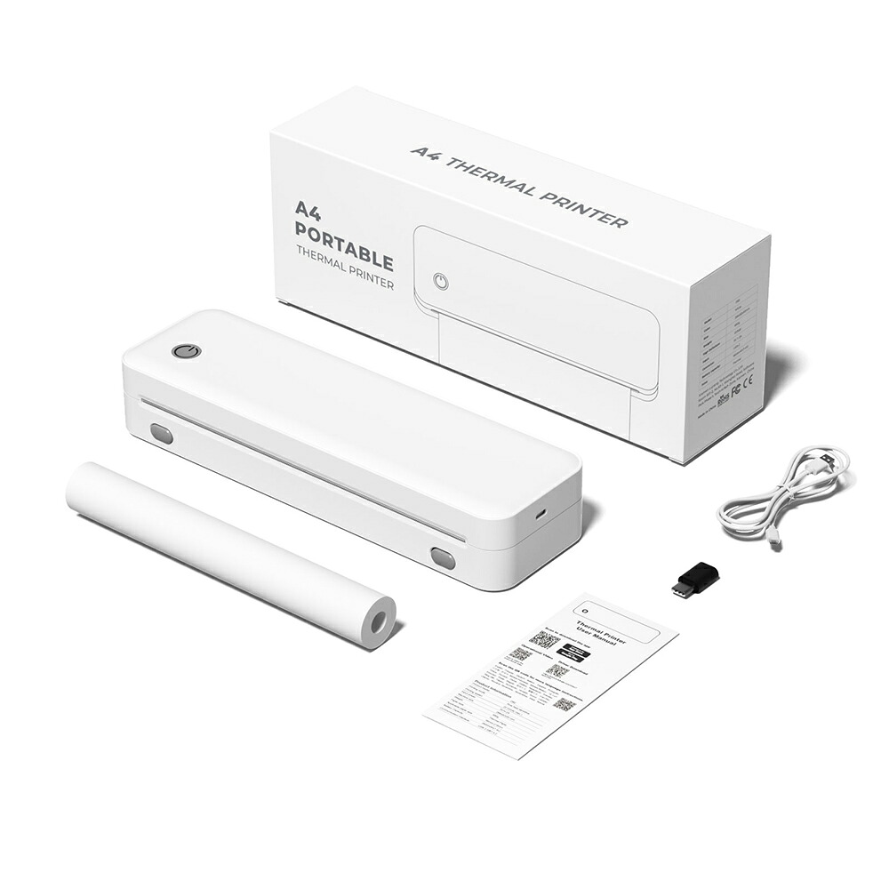 楽天市場】【人気商品】A4サーマルプリンター 感熱式プリンター インク