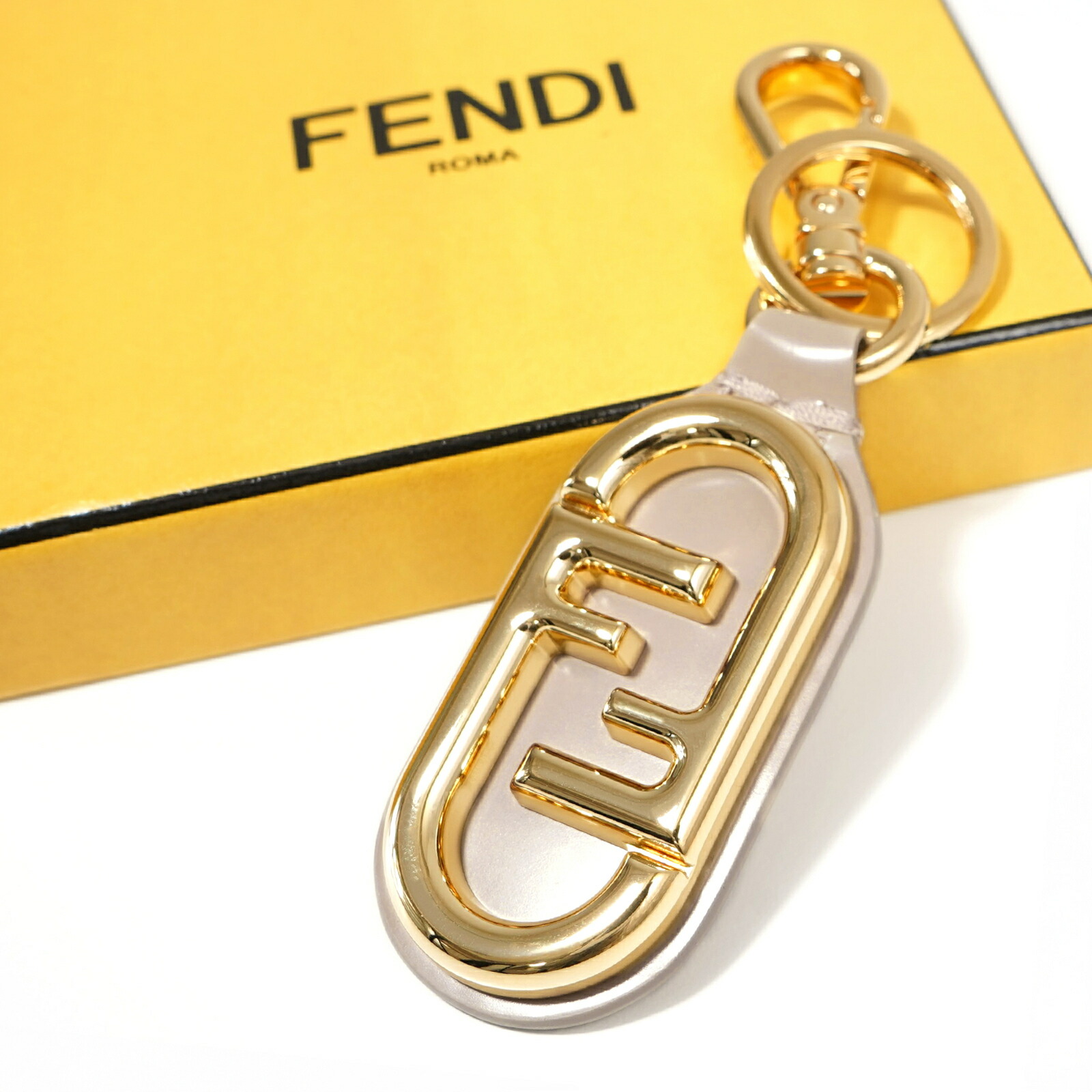 Fendi オーロックチャーム シルバー キーリング 【公式通販】