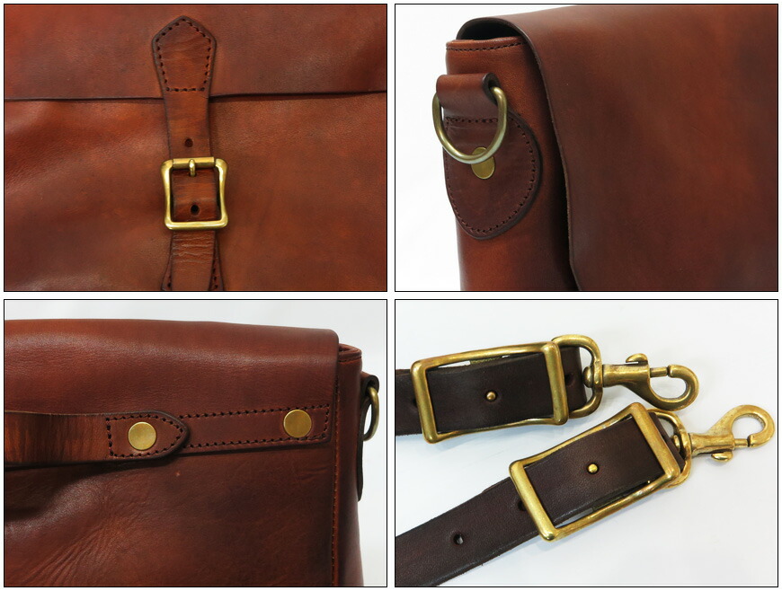 楽天市場】バスコ VASCO レザー ポストマン ショルダーバッグ