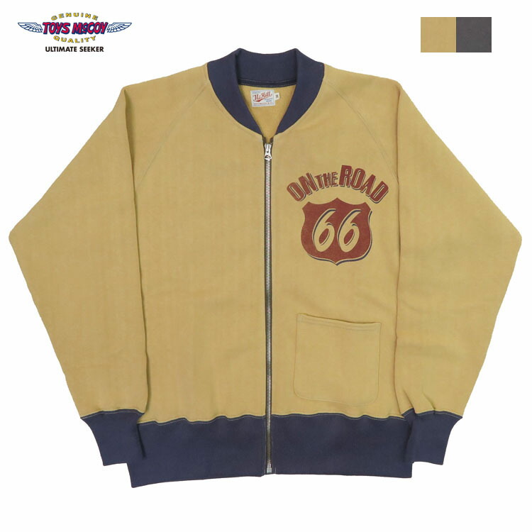 楽天市場】トイズマッコイ TOYS McCOY 長袖 スウェット ジップアップ