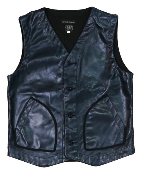 楽天市場】DALLES & CO ダリーズ＆コー ホースハイド レザー ベスト