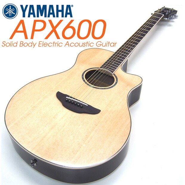 楽天市場】ヤマハ エレアコ YAMAHA APX600 NT アコースティックギター