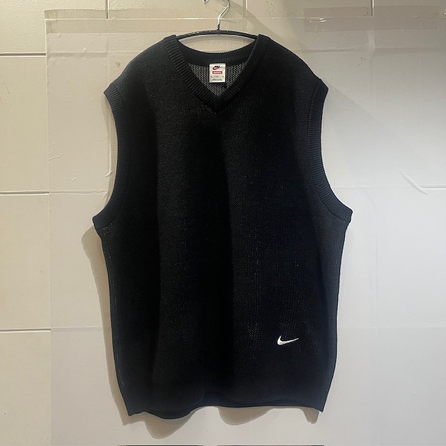 楽天市場】Supreme 25ss x Nike Sweater Vest Black Size-XL HF9638