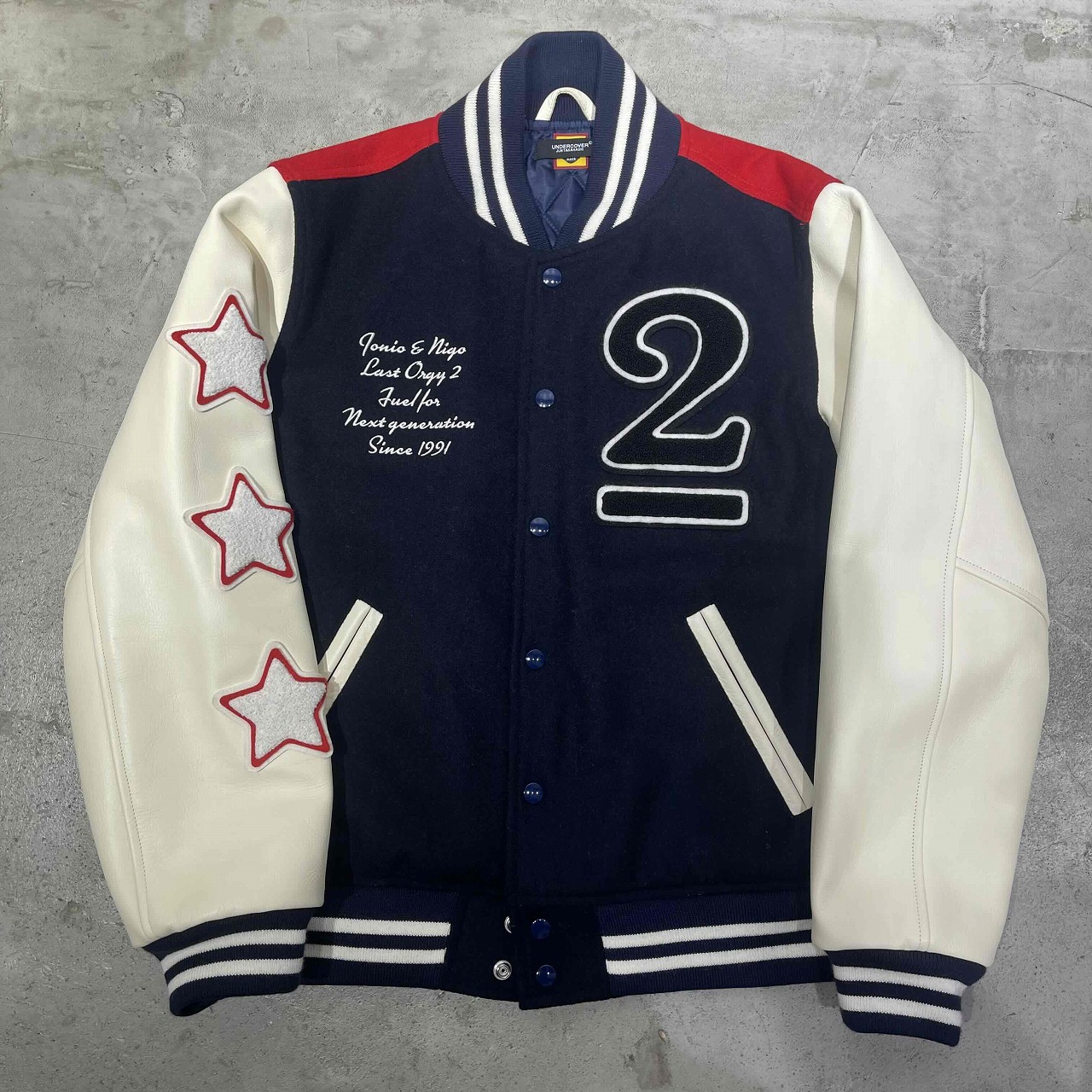 楽天市場】HUMAN MADE UNDERCOVER LAST ORGY2 VARSITY JACKET 心斎橋