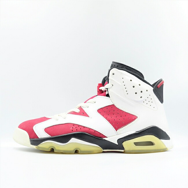 楽天市場】エアジョーダン6 カーマイン（カラーホワイト）（メンズ靴