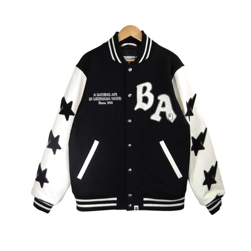 楽天市場】スタジャン（ブランドア ベイシング エイプ）（メンズ