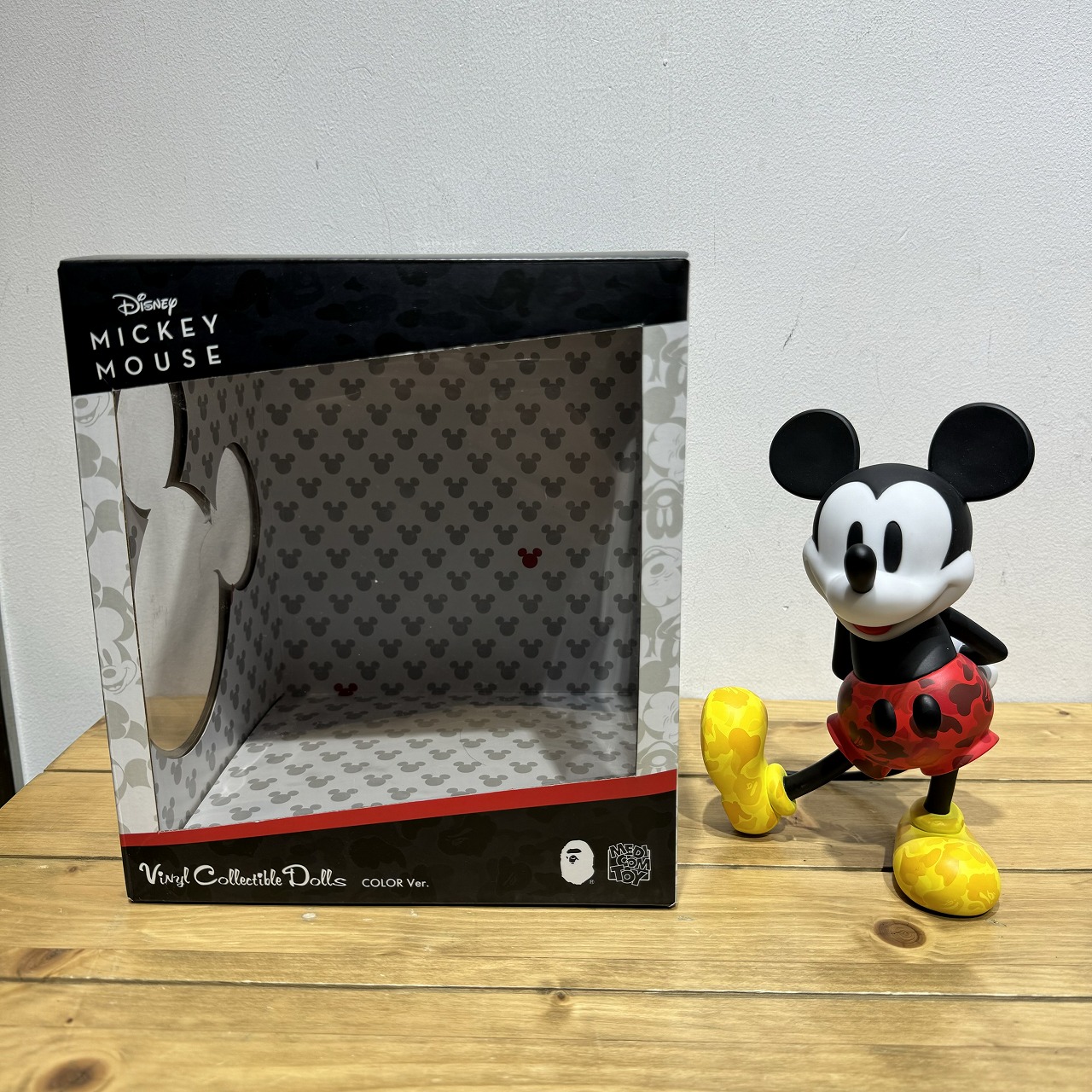楽天市場】MEDICOM TOY VCD BAPR(R) MICKEY MOUSE MONOTONE メディコム