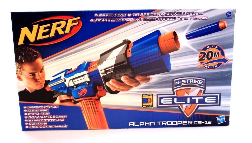 楽天市場】ナーフ N-ストライク エリート アルファトルーパー CS-12