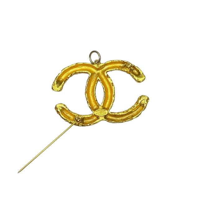 楽天市場】シャネル 溶岩 唐草模様 ココマーク ブローチ ピンブローチ
