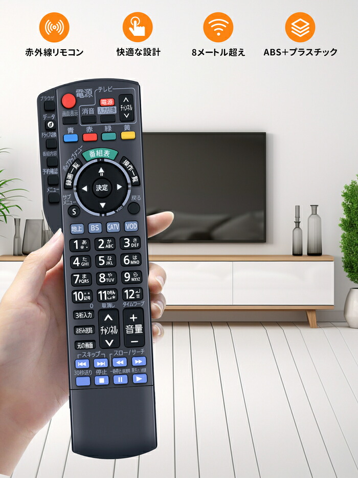 楽天市場】CATVリモコン N2QAYB000628 for Panasonic パナソニック