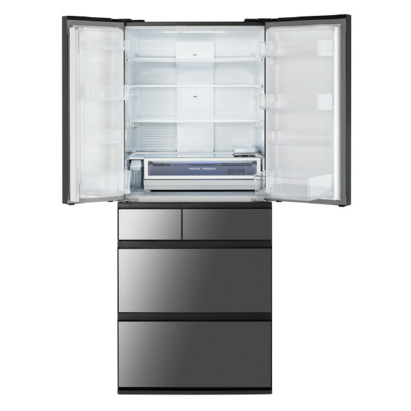 楽天市場】パナソニック 650L 6ドア冷蔵庫 オニキスミラー NR-F65WX2-X