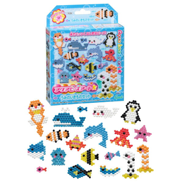 楽天市場】エポック社 AQ-89 アクアビーズアート☆ うみのいきもの