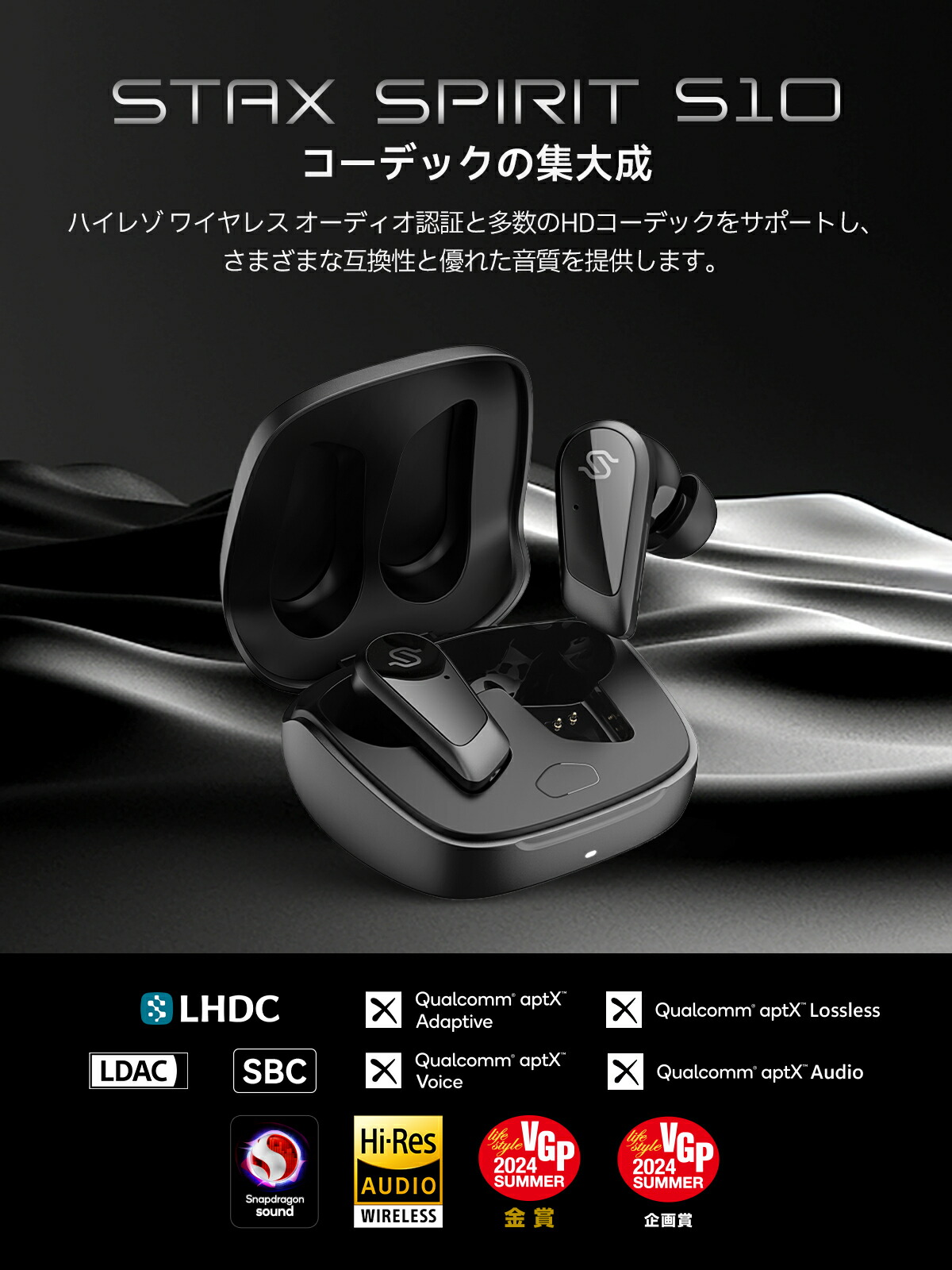 楽天市場】【VGP2024金賞】EDIFIER STAX SPIRIT S10 平面磁界駆動型