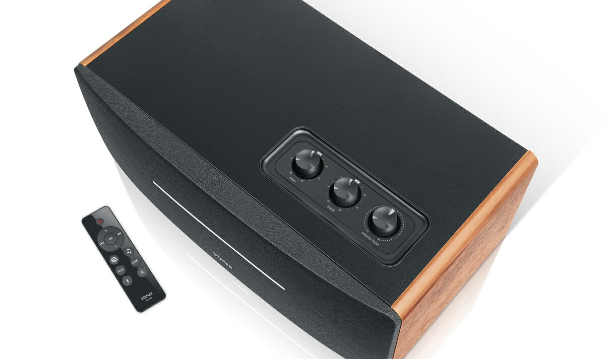 楽天市場】【売り切り】EDIFIER D12 木製 ステレオ スピーカー