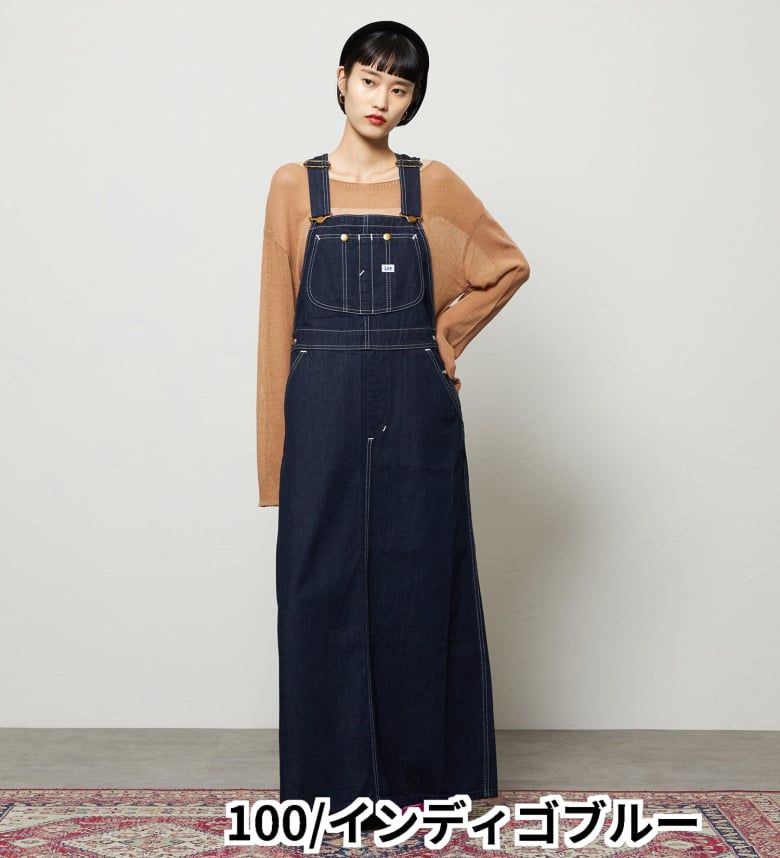 楽天市場】【Lee公式】オーバーオールマキシスカート DUNGAREES リー