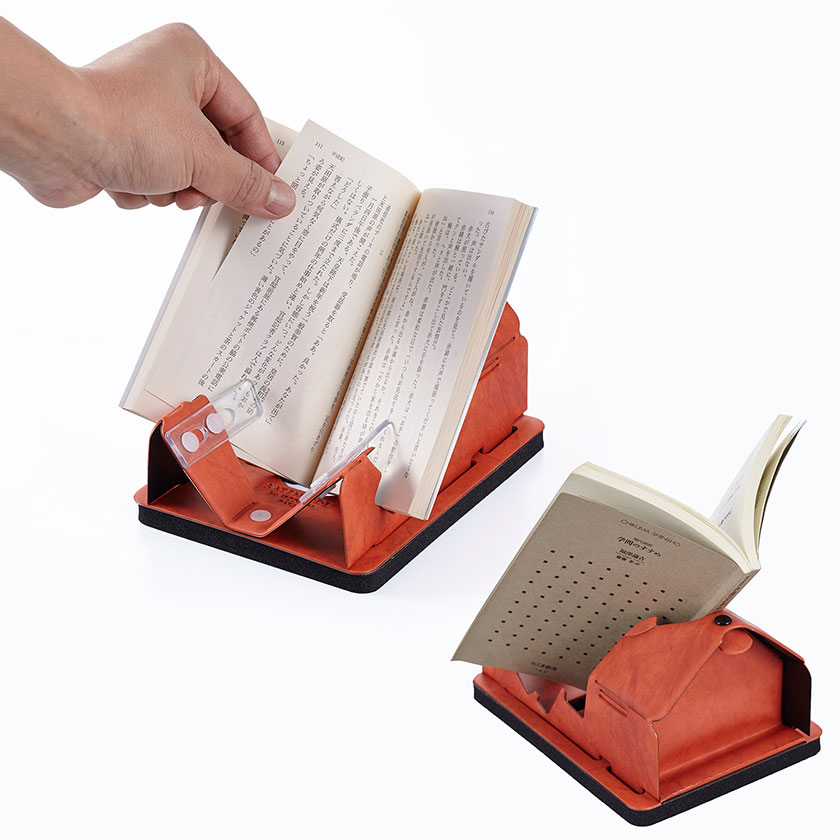 楽天市場】携帯用 ブックスタンド サテンデ 日本製 軽量 110g ケース付