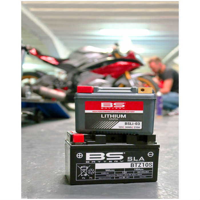 楽天市場】BSバッテリー リチウムバッテリー BSLi-04/06 バイク バイク