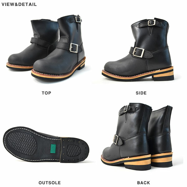 楽天市場】送料無料 エンジニアブーツ ショート メンズ レディース