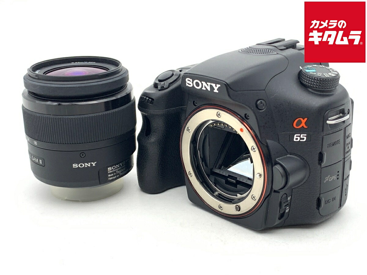 楽天市場】SONY α65 SLT－A65VY ダブルズームレンズキットの通販
