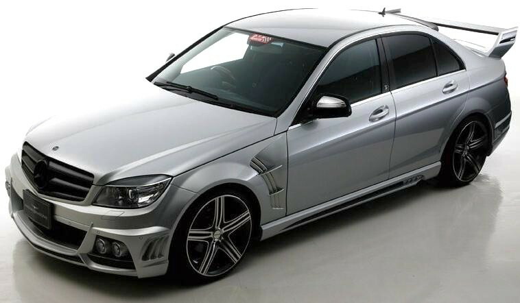 超美品!☆Z.S.S. Rigel車高調☆メルセデス ベンツ・Cクラス・W204 超美