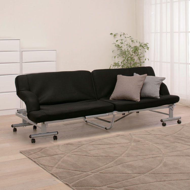 楽天市場】ソファベッド 折りたたみ 2人掛け リクライニング 送料無料