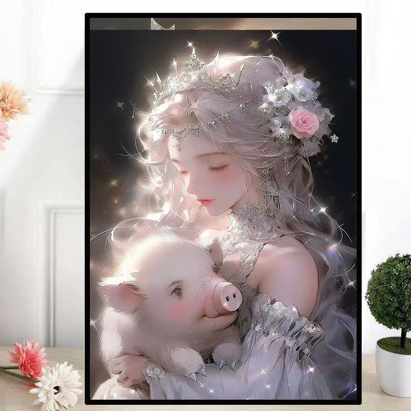 楽天市場】ダイヤモンドアート キット 初心者 干支 モチーフ 十二支