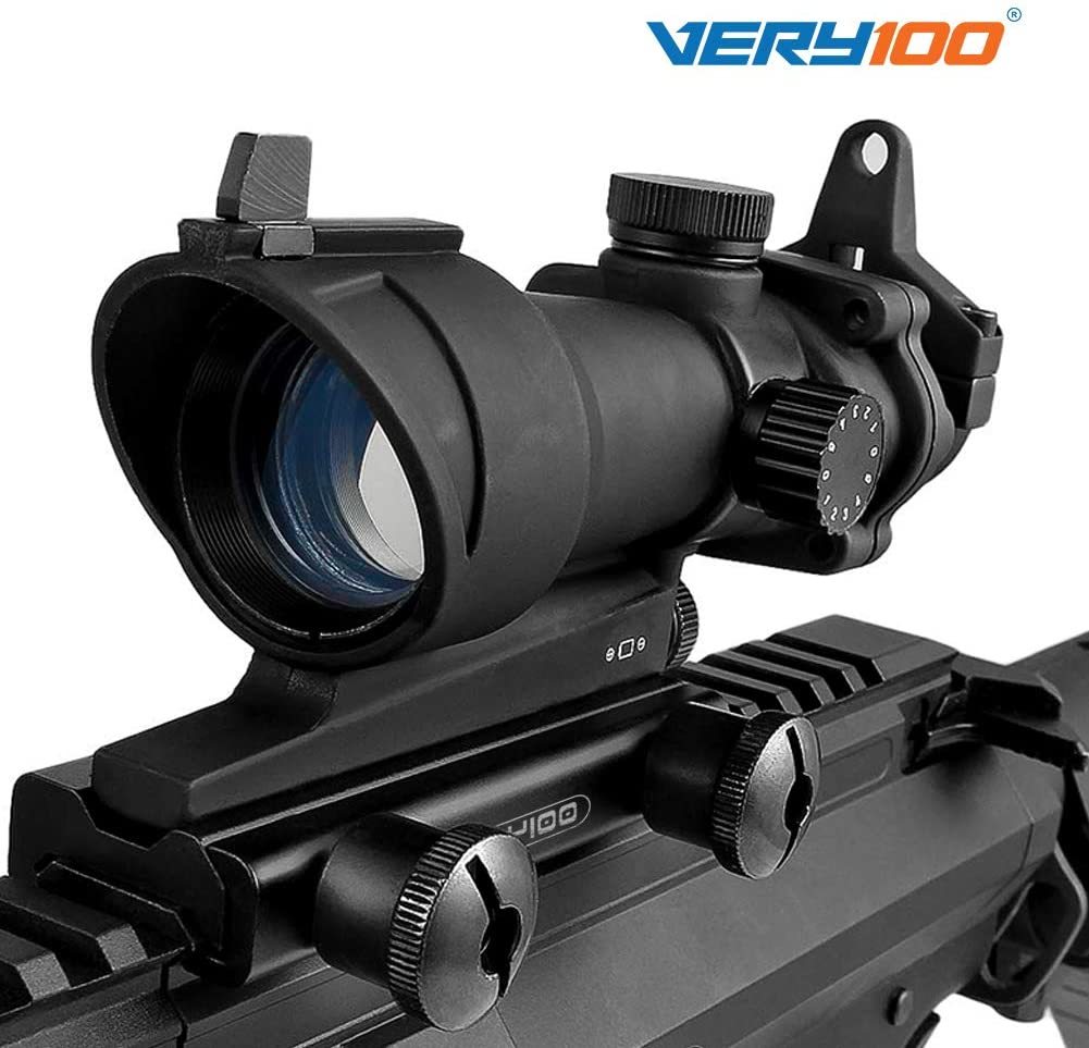 楽天市場】ACOG風 1x32 ドットサイト レプリカ 赤/緑2色 5段階調整